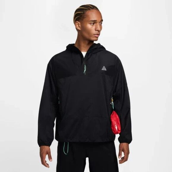 Nike ACG "Trail Snacks" Storm-Fit ADV Jacket Black FQ3062-010 Packable Sz Medium - Picture 1 of 14